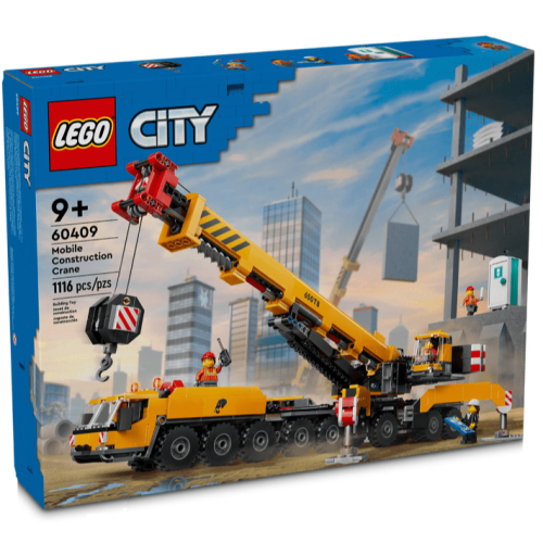 ［想樂］全新 樂高 LEGO 60409 City 城市 移動式工程起重機