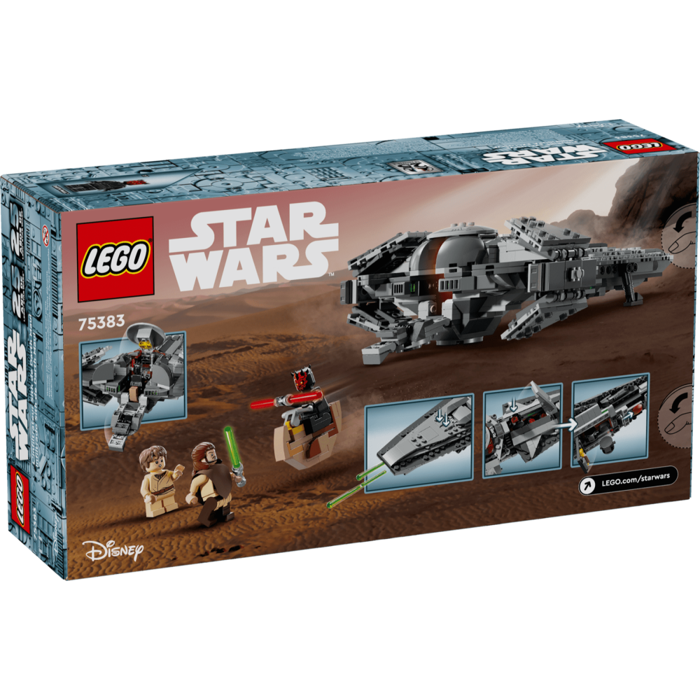 ［想樂］全新 樂高 LEGO 75383 Star Wars 星際大戰 達斯·魔的西斯滲透者-細節圖2