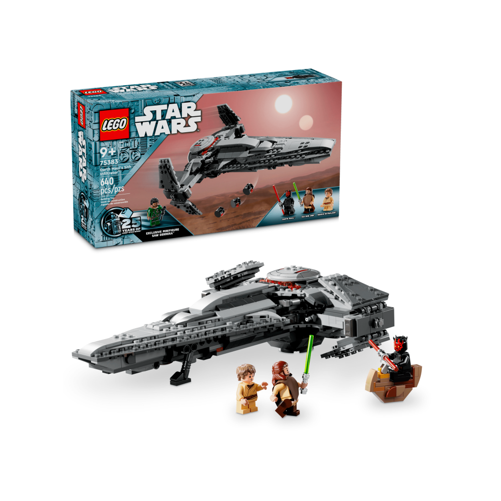 ［想樂］全新 樂高 LEGO 75383 Star Wars 星際大戰 達斯·魔的西斯滲透者-細節圖9