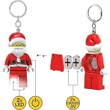 ［想樂］『LED鑰匙圈』全新 樂高 LEGO LED LGL KE189H 聖誕老人 鑰匙圈-細節圖2