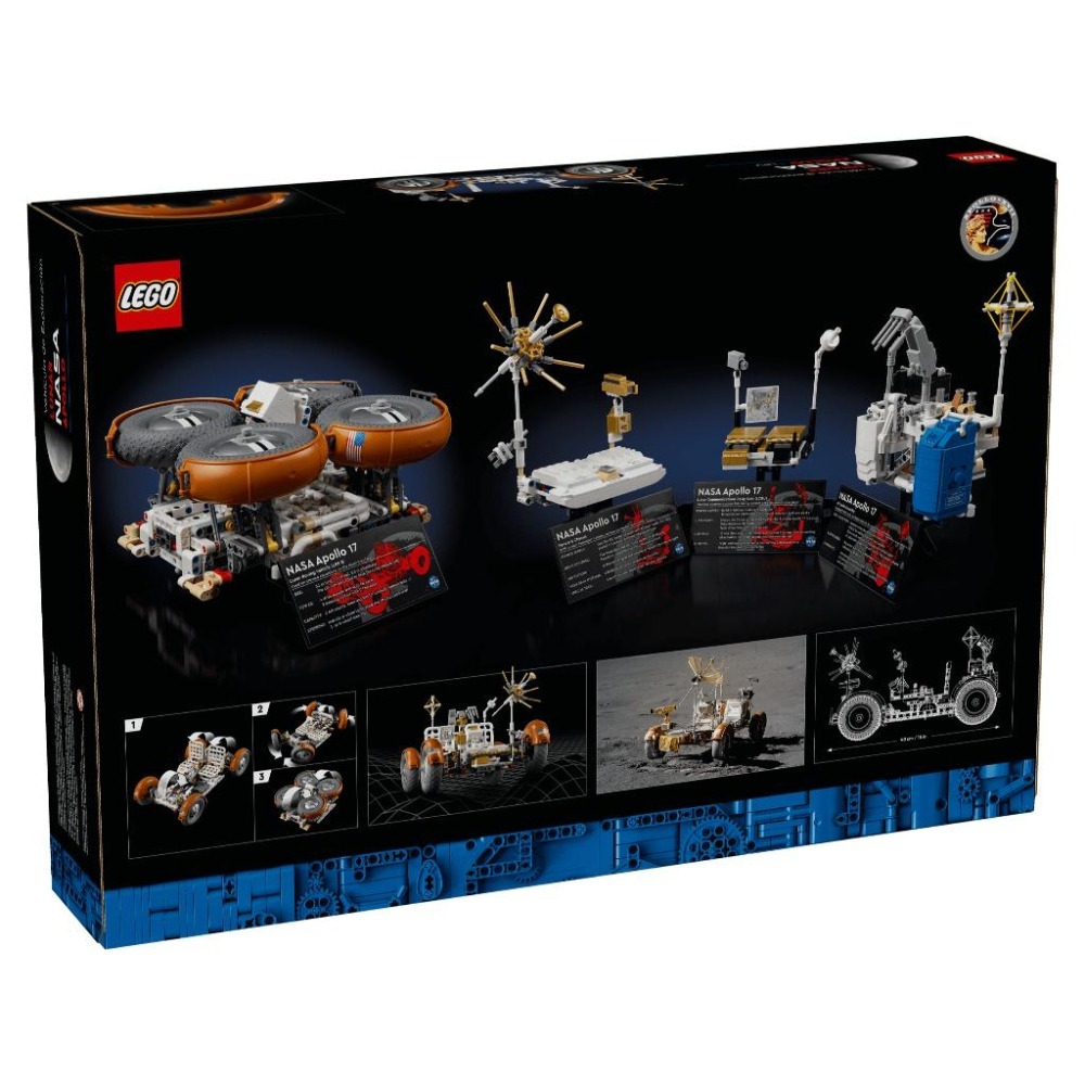 ［想樂］全新 樂高 LEGO 42182 Technic 科技 NASA Apollo Lunar Roving-細節圖2