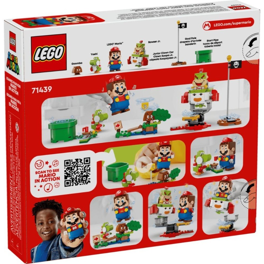 ［想樂］全新 樂高 LEGO 71439 Mario 瑪利歐 與樂高瑪利歐一起冒險！-細節圖2