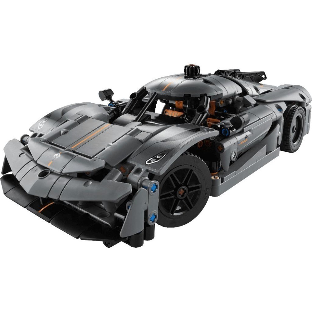 ［想樂］全新 樂高 LEGO 42173 Technic 科技 科尼賽克 Koenigsegg Jesko (盒損)-細節圖3