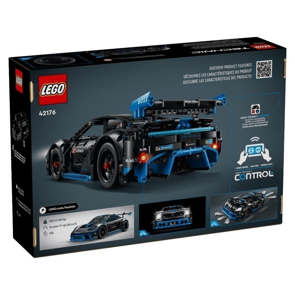 ［想樂］全新 樂高 LEGO 42176 Technic 科技 保時捷 Porsche GT4 Race Car-細節圖2