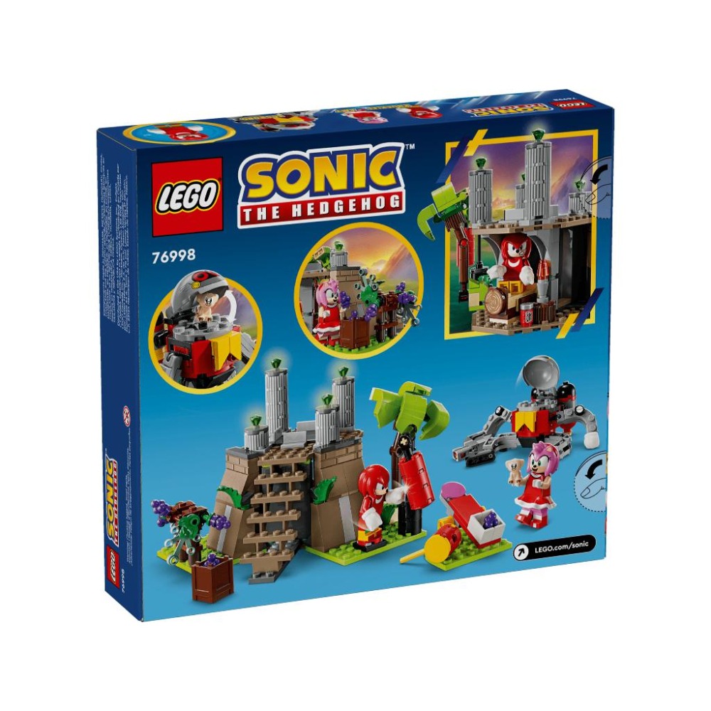 ［想樂］全新 樂高 LEGO 76998 Sonic 音速小子 納克和王者翡翠神殿-細節圖2