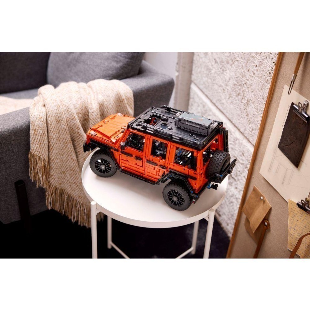 ［想樂］全新 樂高 LEGO 42177 Technic 科技 賓士 Mercedes-Benz G 500 (盒損)-細節圖9