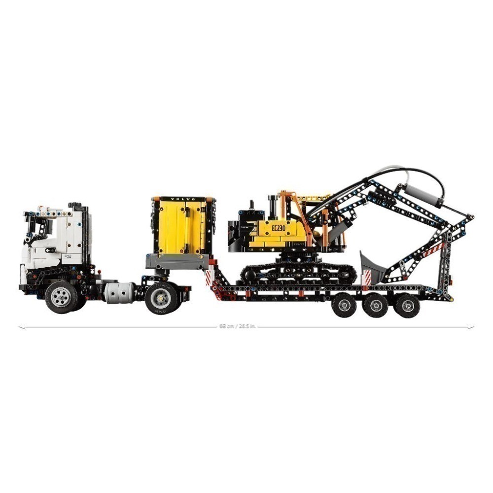 ［想樂］全新 樂高 LEGO 42175 Technic 科技 Volvo FMX Truck & EC230-細節圖4