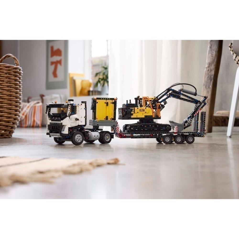 ［想樂］全新 樂高 LEGO 42175 Technic 科技 Volvo FMX Truck & EC230-細節圖9