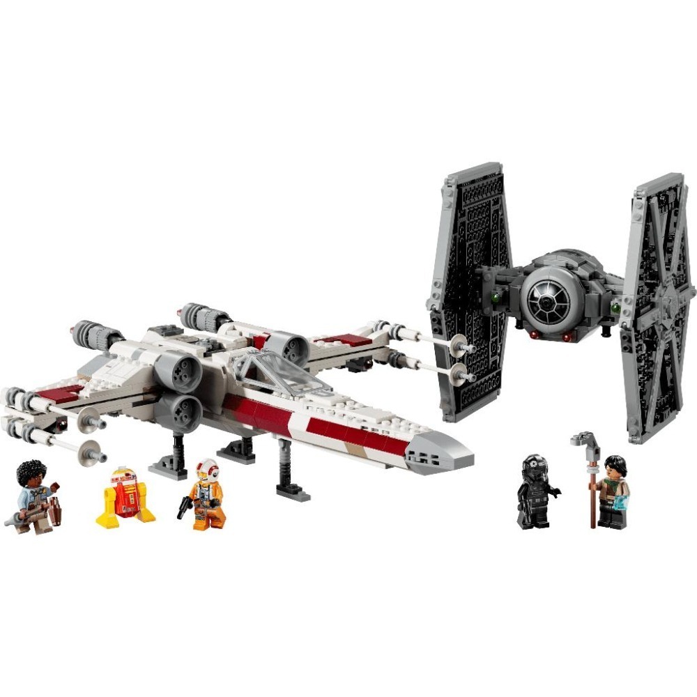 ［想樂］全新 樂高 LEGO 75393 StarWars 星際大戰 鈦翼機 & X 戰機-細節圖3