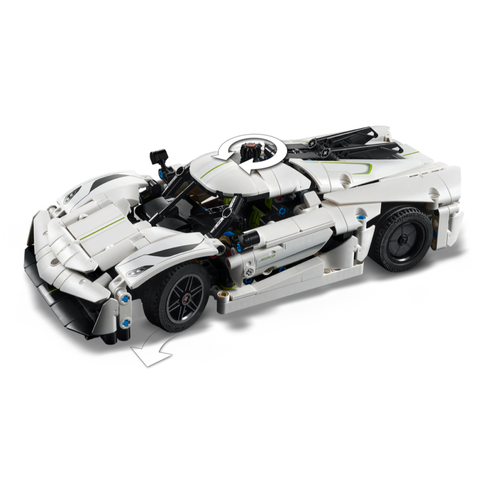 ［想樂］全新 樂高 LEGO 42184 Technic 科技 科尼賽克 Koenigsegg Jesko-細節圖8