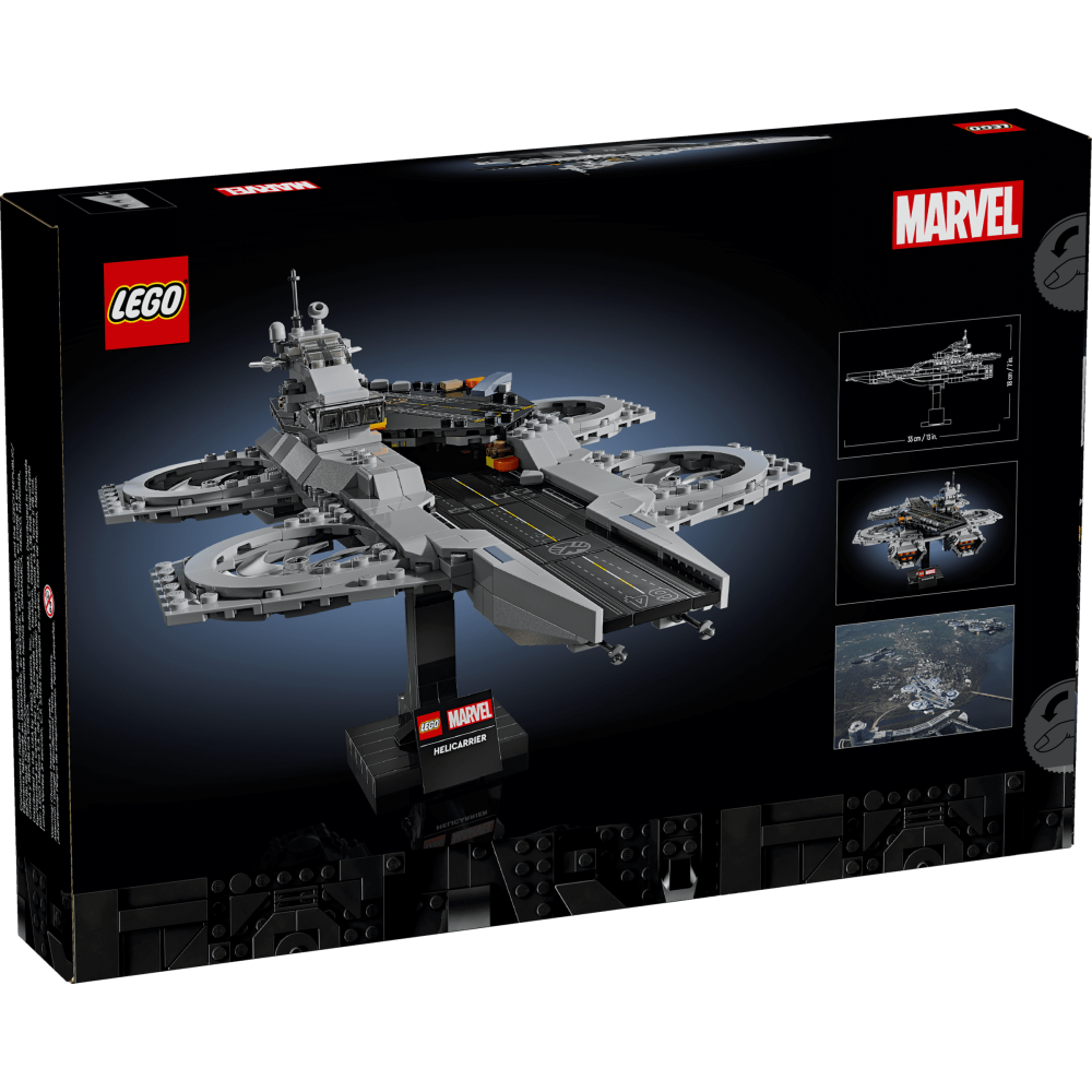 ［想樂］全新 樂高 LEGO 76295 Marvel 漫威 復仇者聯盟 飛行航母 The Avengers-細節圖2