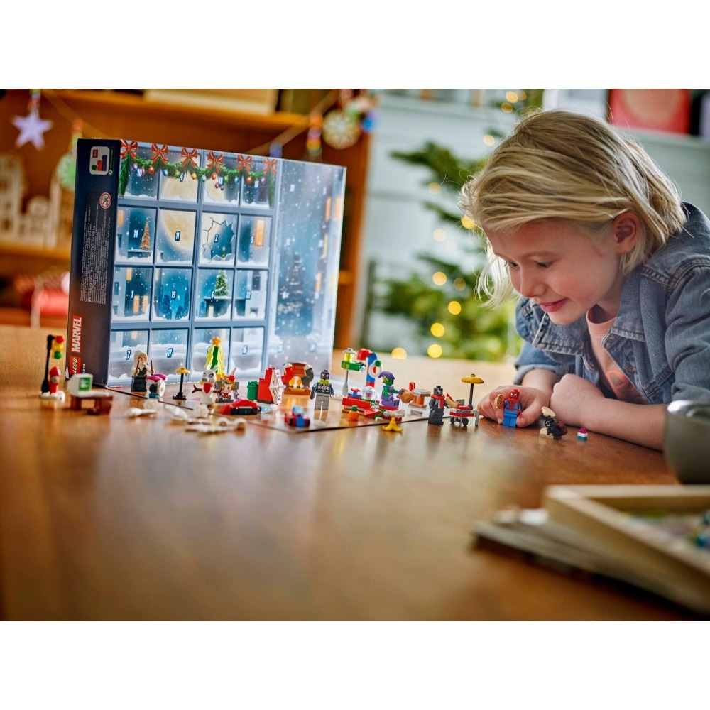 ［想樂］全新 樂高 LEGO 76293 Marvel 漫威 超級英雄 驚喜月曆  聖誕月曆 倒數月曆 (2024)-細節圖5