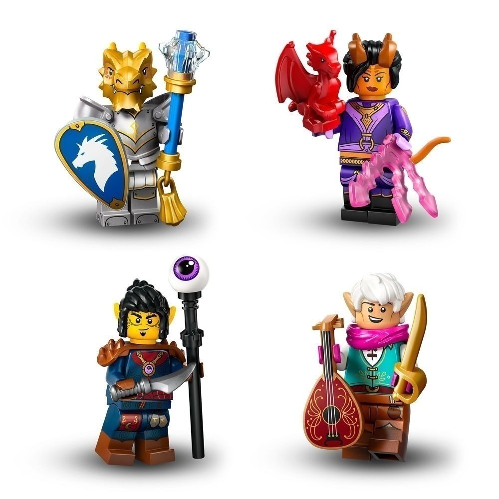 ［想樂］全新 樂高 LEGO 71047 龍與地下城系列人偶包 Dungeons & Dragons (隨機乙隻)-細節圖3