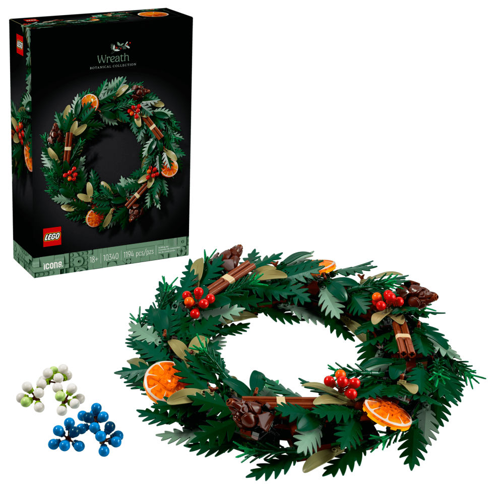 ［想樂］全新 樂高 Lego 10340 聖誕節 花圈 Christmas Wreath-細節圖11