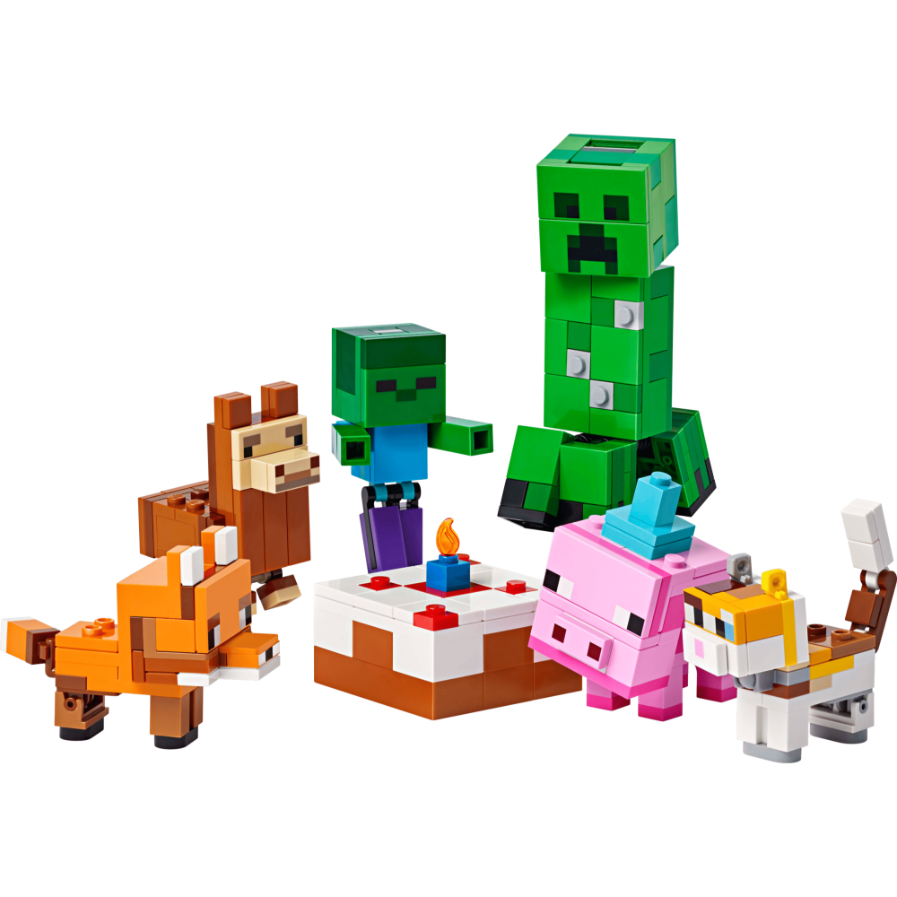 ［想樂］全新 樂高 LEGO 21281 Minecraft 創世神 Baby Pig＇s Birthday-細節圖3