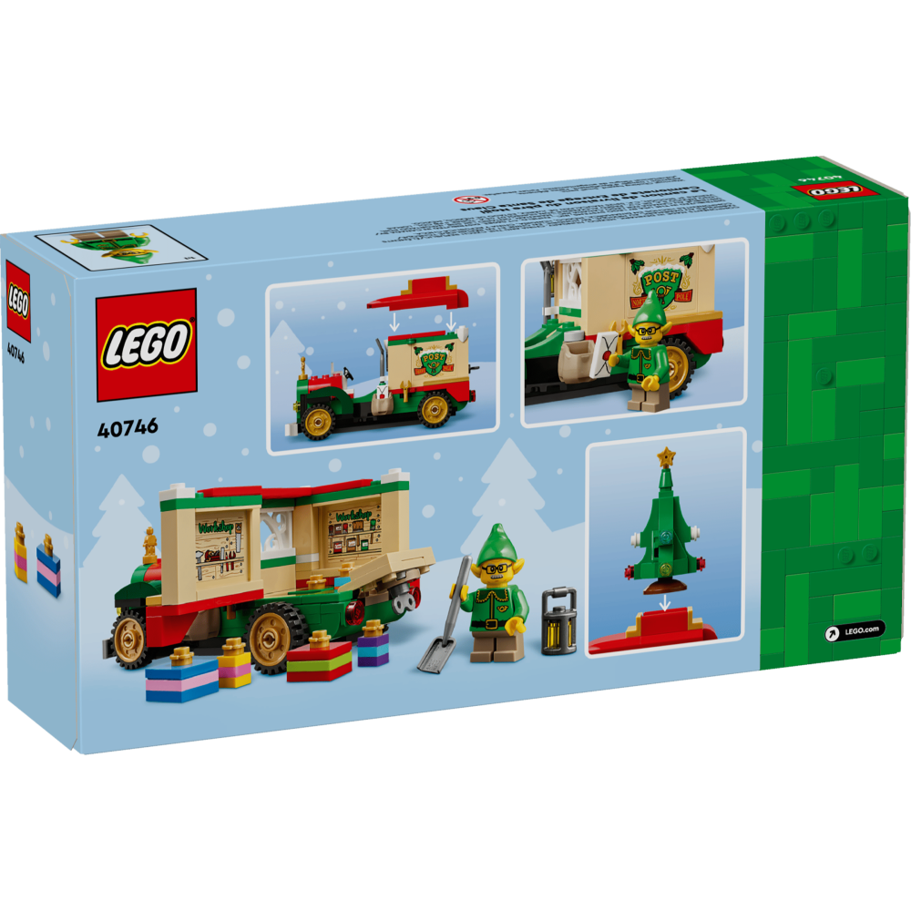 ［想樂］全新 樂高 LEGO 40746 聖誕節 聖誕老人 送貨車 Santa＇s Delivery Truck-細節圖2