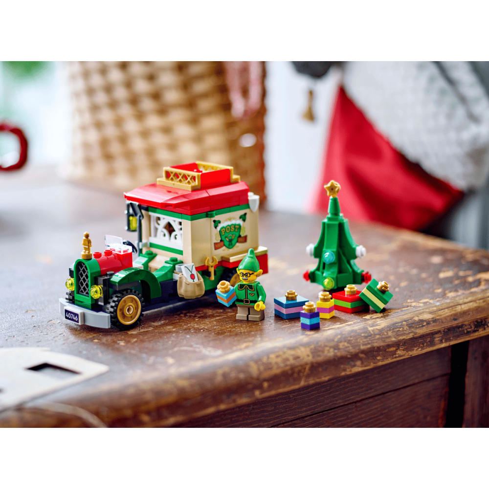 ［想樂］全新 樂高 LEGO 40746 聖誕節 聖誕老人 送貨車 Santa＇s Delivery Truck-細節圖5