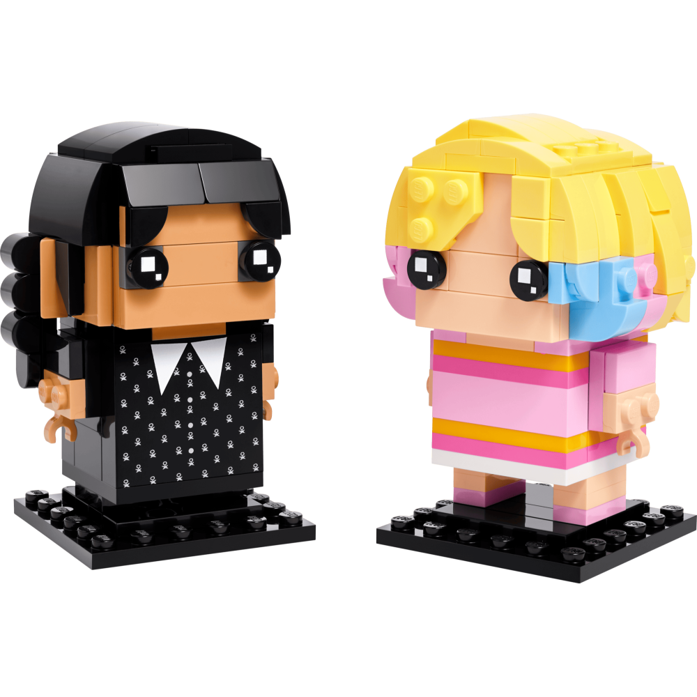 ［想樂］全新 樂高 LEGO 40750 BrickHeadz 《星期三》 Wednesday & Enid-細節圖3