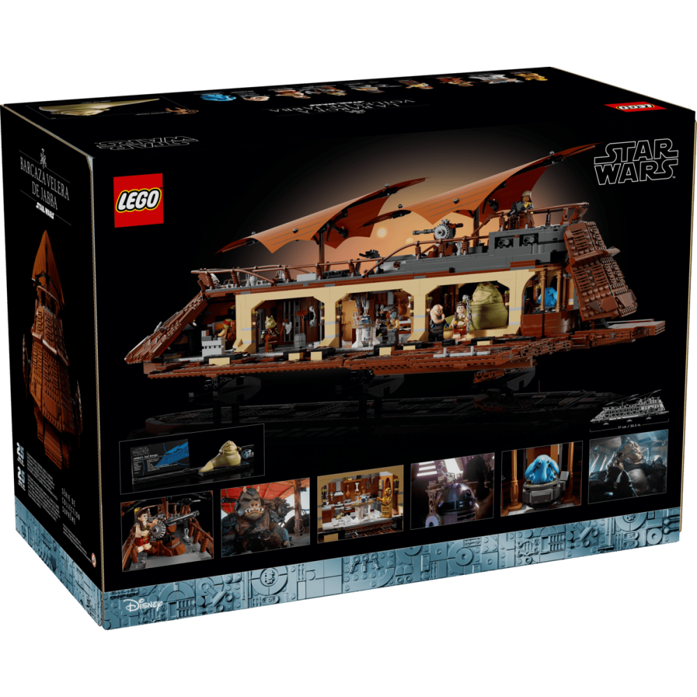 ［想樂］全新 樂高 LEGO 75397 星際大戰 Star Wars 賈霸的帆蓬船 Jabba＇sSail Barg-細節圖2