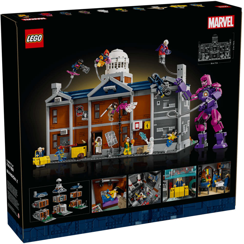 ［想樂］全新 樂高 Lego 76294 漫威 Marvel 變種人學校 X-Men: The X-Mansion (原-細節圖2