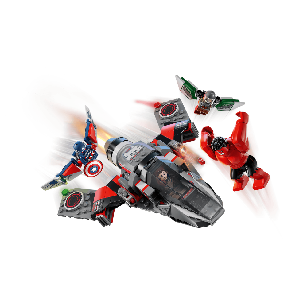 ［想樂］全新 樂高 LEGO 76292 Marvel 漫威 美國隊長與紅浩克的對決-細節圖4