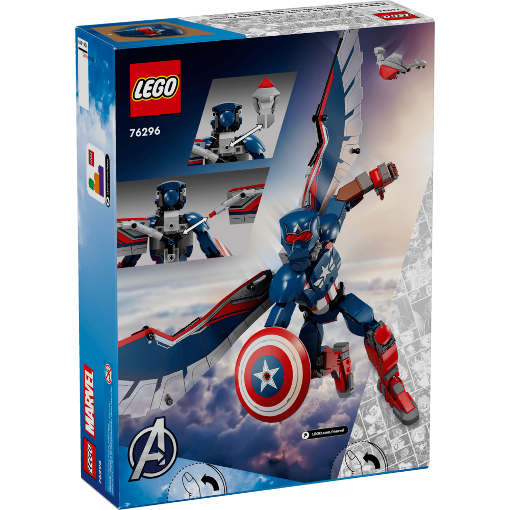 ［想樂］全新 樂高 LEGO 76296 Marvel 漫威 新美國隊長模型-細節圖2