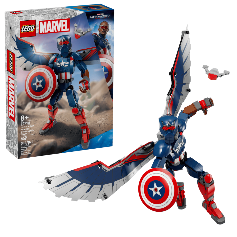 ［想樂］全新 樂高 LEGO 76296 Marvel 漫威 新美國隊長模型-細節圖10