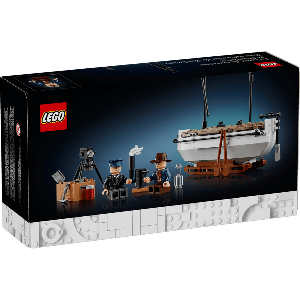 ［想樂］全新 樂高 LEGO 40729 ICONS 沙克爾頓的救生艇 shackleton＇s lifeboat-細節圖2