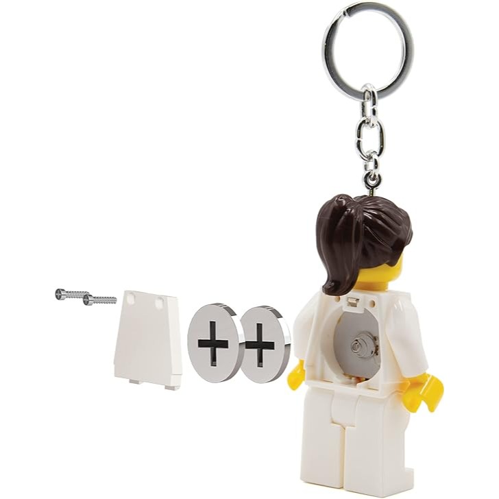 ［想樂］『LED鑰匙圈』全新 樂高 Lego LED LGL KE186H 城市系列女護士 鑰匙圈-細節圖3