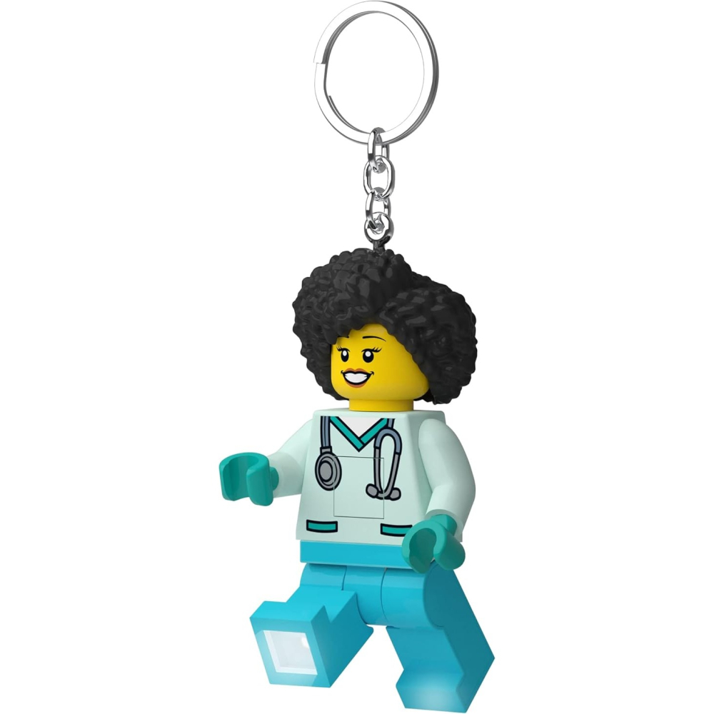 ［想樂］『LED鑰匙圈』全新 樂高 Lego LED LGL KE192H 城市系列芙莉柏醫生 鑰匙圈-細節圖2