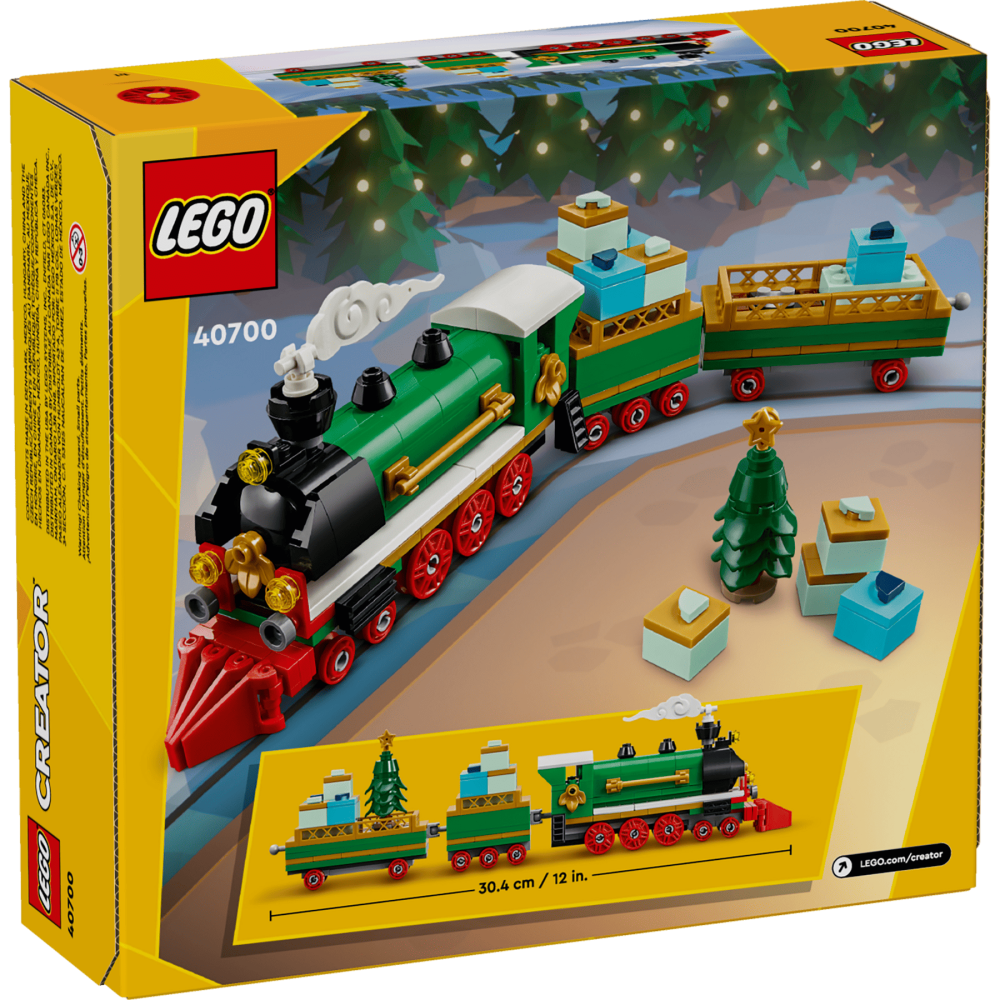 ［想樂］全新 樂高 LEGO 40700 聖誕節 冬季火車 Winter Holiday Train-細節圖2