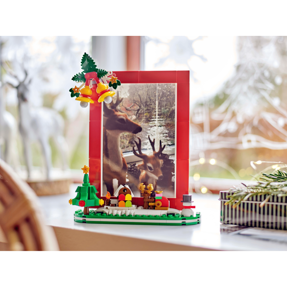 ［想樂］全新 樂高 LEGO 40702 聖誕節 相框 Christmas Picture Frame-細節圖4
