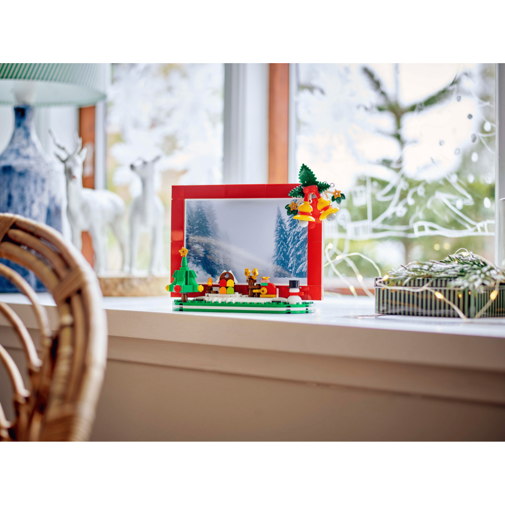 ［想樂］全新 樂高 LEGO 40702 聖誕節 相框 Christmas Picture Frame-細節圖5