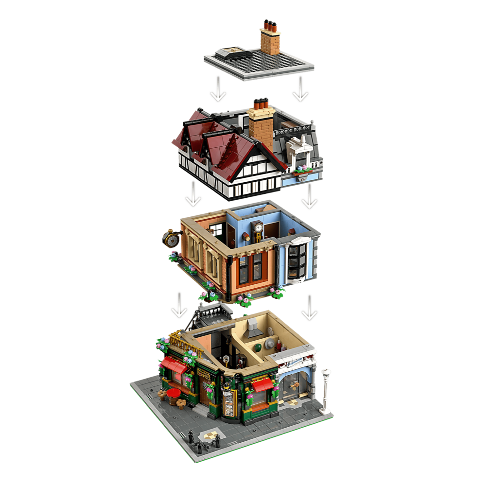 ［想樂］全新 樂高 Lego 10350 ICONS 街景 都鐸式街角-細節圖5