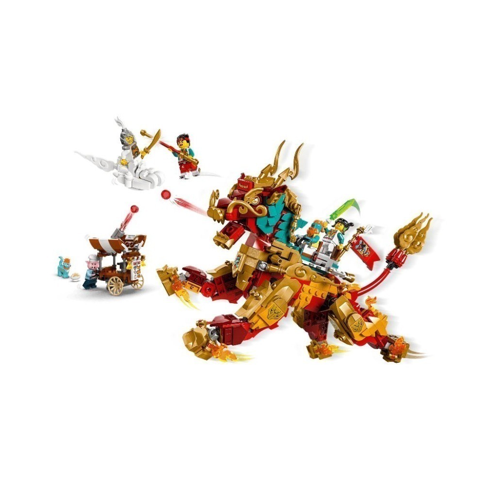 ［想樂］全新 樂高 LEGO 80066 悟空小俠 Monkie Kid 神獸火麒麟-細節圖5