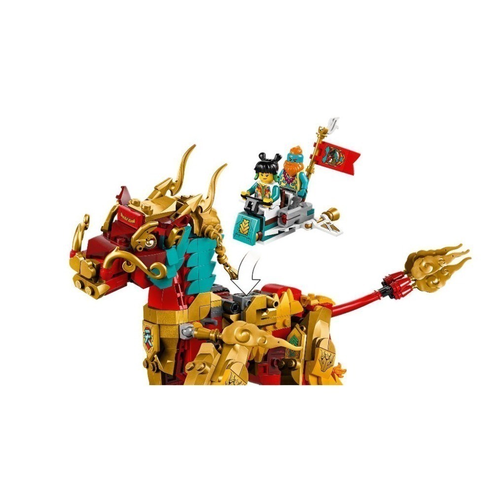 ［想樂］全新 樂高 LEGO 80066 悟空小俠 Monkie Kid 神獸火麒麟-細節圖7