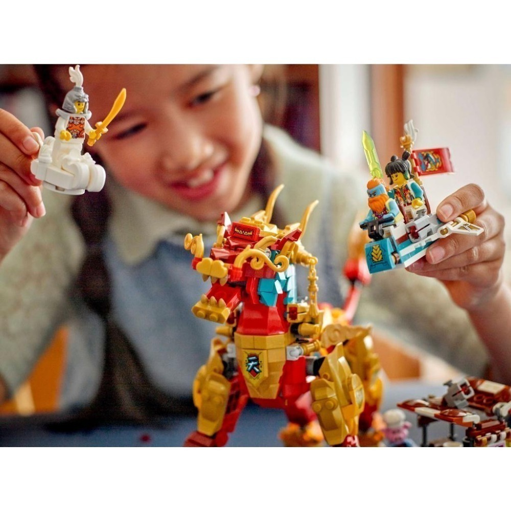 ［想樂］全新 樂高 LEGO 80066 悟空小俠 Monkie Kid 神獸火麒麟-細節圖8