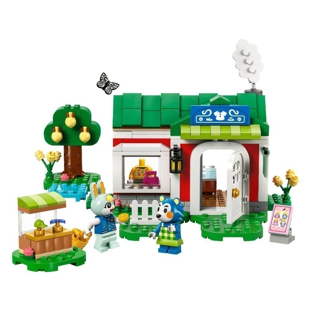 ［想樂］全新 樂高 LEGO 77055 動物森友會 Able Sisters 服飾店-細節圖3
