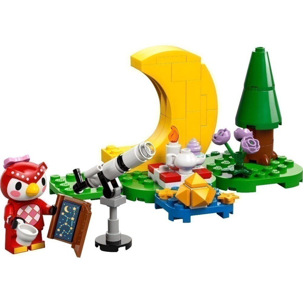 ［想樂］全新 樂高 LEGO 77053 動物森友會 傅珂的星空觀測-細節圖3