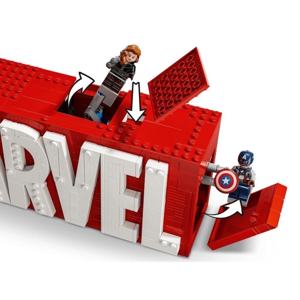 ［想樂］全新 樂高 LEGO 76313 Marvel 漫威 漫威人偶標誌盒-細節圖6