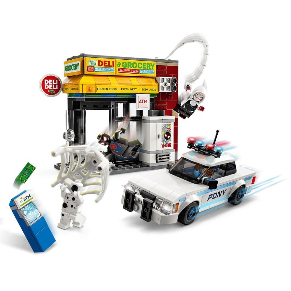 ［想樂］全新 樂高 LEGO 76311 Marvel 漫威 蜘蛛新宇宙：邁爾斯摩拉斯 vs. 斑點人-細節圖5