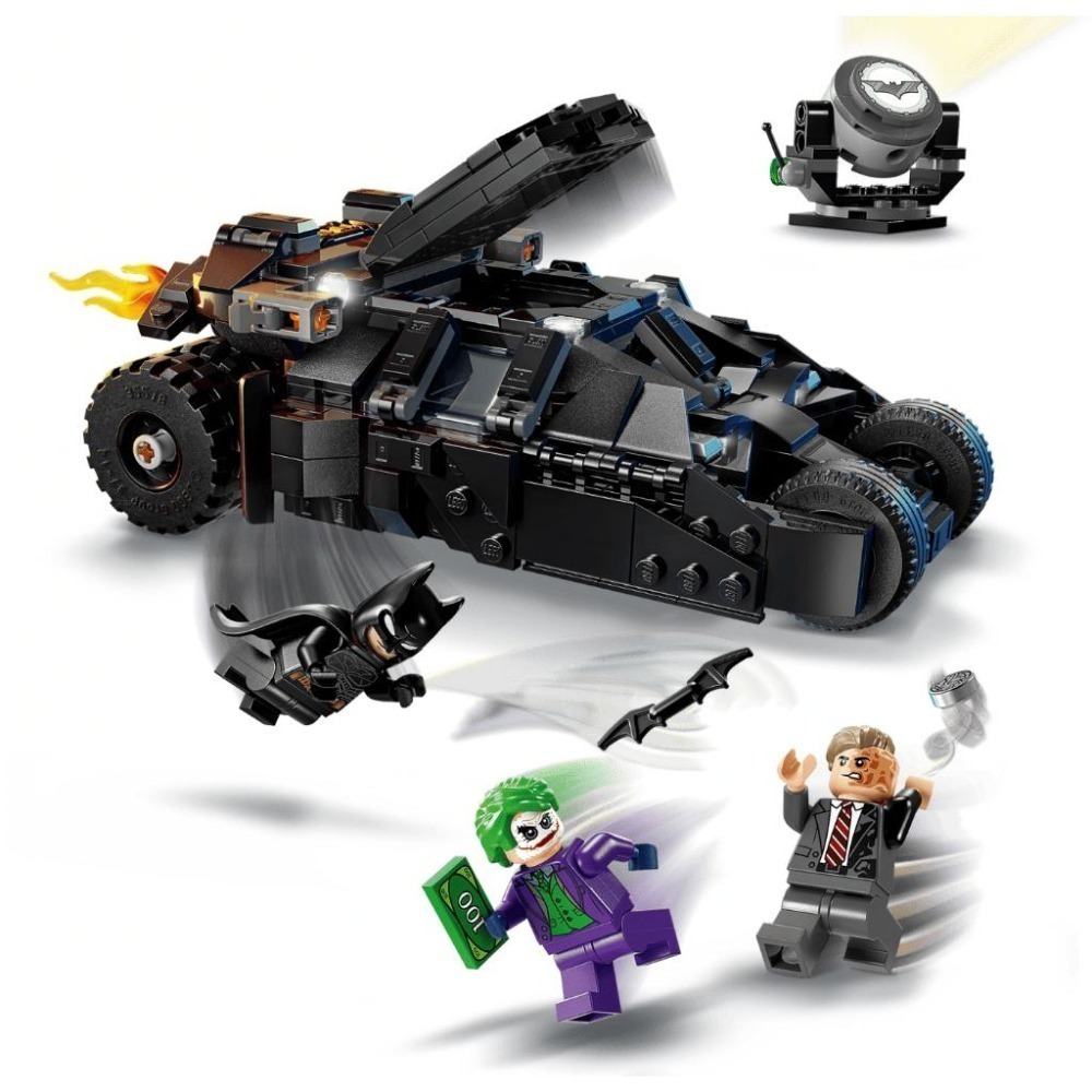 ［想樂］全新 樂高 LEGO 76303 DC 蝙蝠俠裝甲車 vs. 雙面人 和小丑-細節圖6