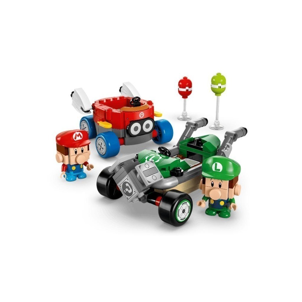 ［想樂］全新 樂高 LEGO 72034 Super Mario 瑪利歐賽車™ 瑪利歐寶寶vs路易吉寶寶-細節圖6