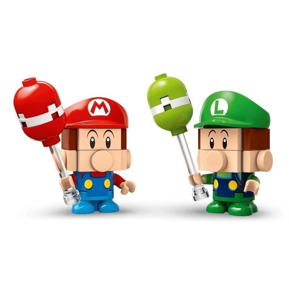 ［想樂］全新 樂高 LEGO 72034 Super Mario 瑪利歐賽車™ 瑪利歐寶寶vs路易吉寶寶-細節圖4