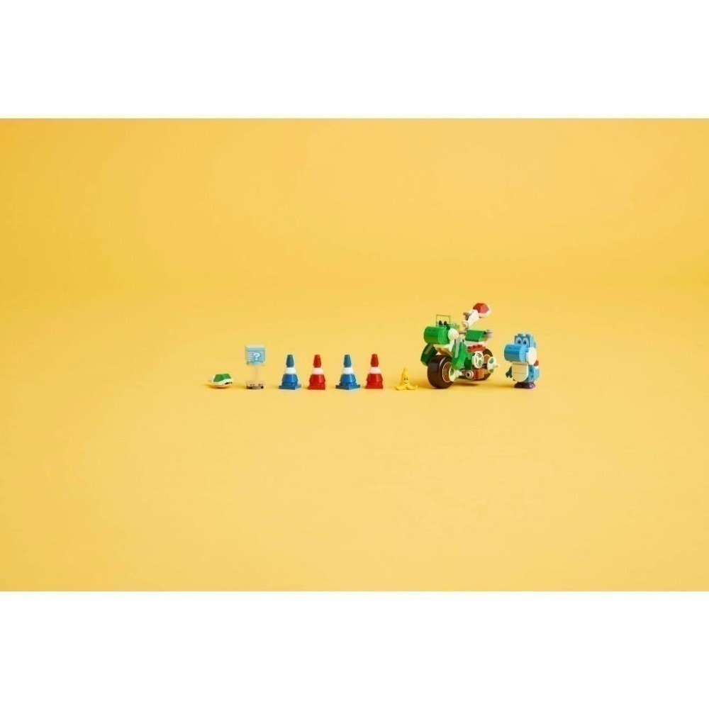 ［想樂］全新 樂高 LEGO 72031 Super Mario 瑪利歐賽車™ 耀西摩托車-細節圖9