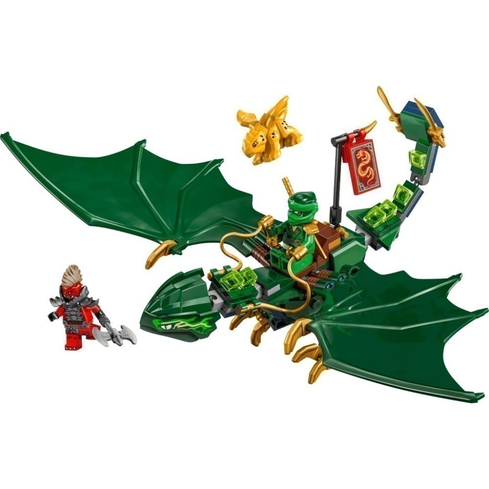［想樂］全新 樂高 LEGO 71829 Ninjago 忍者 勞埃德的綠色森林龍-細節圖3