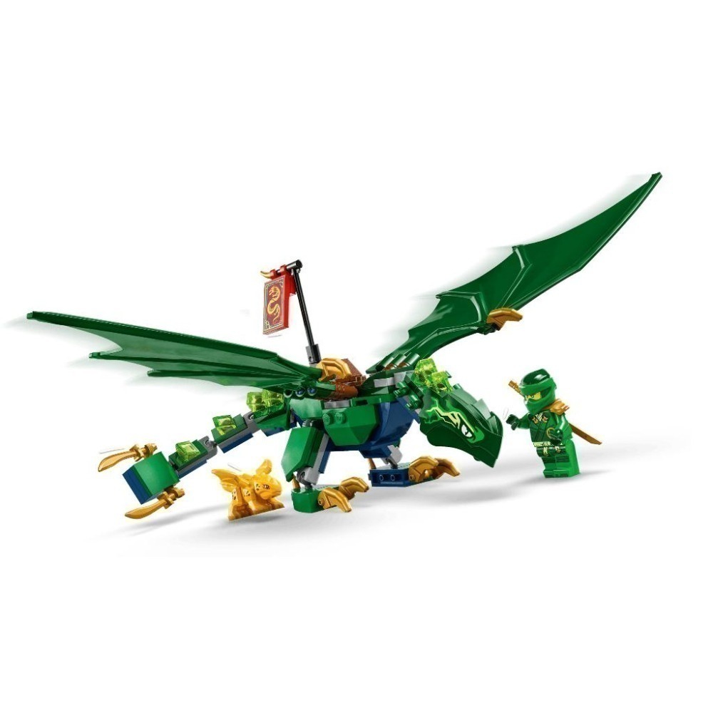 ［想樂］全新 樂高 LEGO 71829 Ninjago 忍者 勞埃德的綠色森林龍-細節圖5