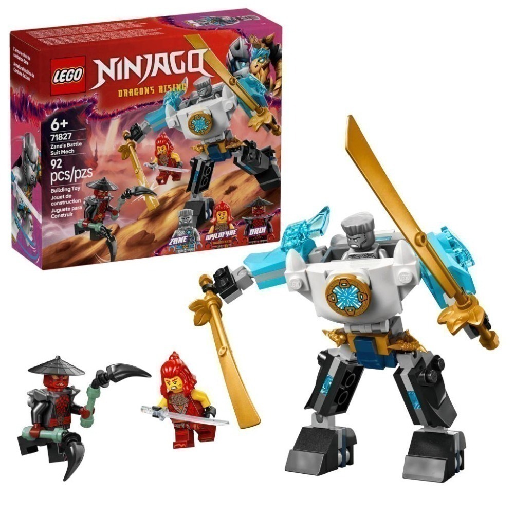 ［想樂］全新 樂高 LEGO 71827 Ninjago 忍者 冰忍的戰鬥服機械人-細節圖9