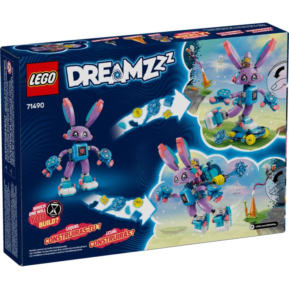 ［想樂］全新 樂高 LEGO 71490 DREAMZzz 伊茲和電玩小兔邦啾洛-細節圖2