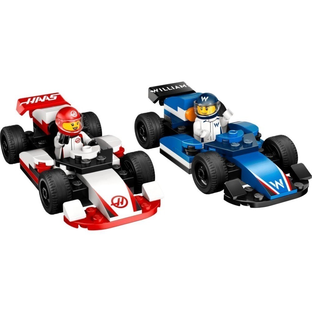 ［想樂］全新 樂高 LEGO 60464 City 城市 F1 Williams Racing 和 Haas F1 賽車-細節圖3